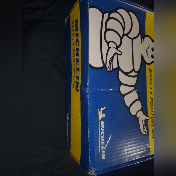 Mens Michelin HydroEdge Steel Toe Safety Waterproof Black Work Boot Sz 13W - Picture 5 of 10